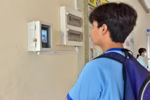 Ngành Giáo dục Đồng Tháp số hoá điểm danh học sinh.