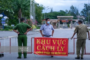 Hình ảnh tại khu vực phong toả Khách sạn Ninh Kiều Riverside