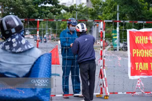 Trà Vinh tiếp tục duy trì các chốt kiểm tra tại cửa ngõ ra, vào địa bàn xã, ấp hoặc khu vực phong tỏa.