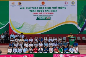 Bộ GD&ĐT khai mạc Giải thể thao học sinh phổ thông toàn quốc năm 2023 môn Vovinam và Bơi lội.