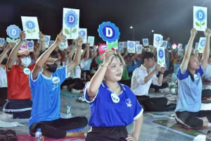 Thí sinh tham gia trả lời câu hỏi tại Gameshow