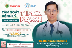 Tầm soát bệnh tim mạch miễn phí cùng chuyên gia TS.BS Ngô Minh Hùng - Bệnh viện Chợ Rẫy.