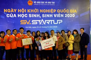 Chung kết Ngày hội Khởi nghiệp Quốc gia của Học sinh, sinh viên năm 2020.