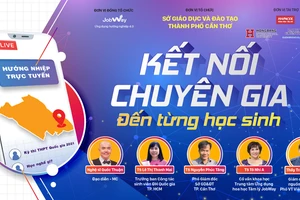 Chương trình “Kết nối chuyên gia đến từng học sinh TP Cần Thơ” năm 2021.