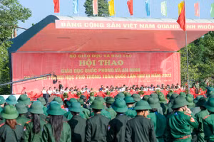 Hội thao Giáo dục quốc phòng và an ninh THPT hội tụ tài năng thi đấu cao thượng