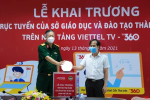 Cần Thơ mở kênh học tập trực tuyến qua nền tảng Viettel TV.