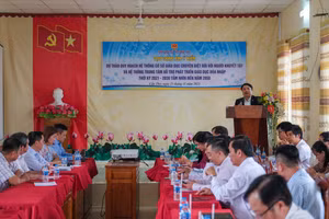 Quang cảnh hội nghị.