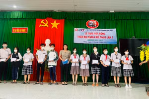 Quỹ học bổng Trần Đại Nghĩa trao mở rộng lần thứ 2 cho học sinh.