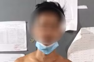 Anh Đ. trước khi bị ong đốt rồi nhảy xuống mương nước dẫn đến tử vong