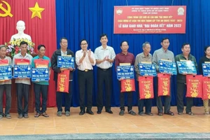 An Giang bàn giao nhà Đại đoàn kết cho hộ nghèo dịp Tết Quý Mão 2023.