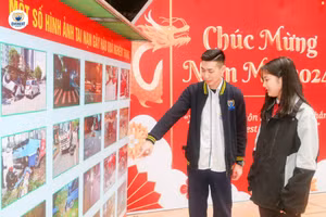 Một số hình ảnh về nguyên nhân các vụ tai nạn giao thông được giới thiệu để học sinh nhận biết để chủ động phòng tránh.