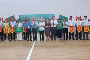 Giải bóng đá học sinh Tiểu học và THCS toàn quốc Cúp Milo 2022-Khu vực II được tổ chức tại Bình Dương.