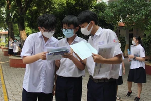 Học sinh TPHCM dự kỳ thi vào lớp 10 năm 2022