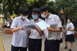 Học sinh TPHCM dự kỳ thi vào lớp 10 năm 2022