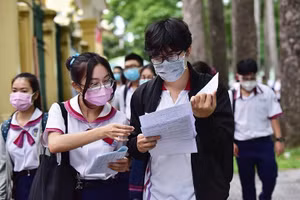 Thí sinh vào mùa thi (ảnh minh hoạ/ITN).