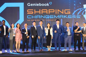 Đội ngũ nhân sự của Geniebook tại Việt Nam.