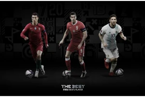 Messi, Ronaldo và Lewandowski vào top 3 đề cử cho danh hiệu FIFA The Best 2020.