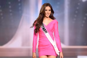 Khánh Vân thẳng tiến vào Top 21 Miss Universe