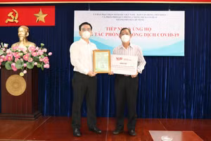VUS tài trợ 8 máy thở, 5.000 bộ bảo hộ phục vụ công tác chống dịch