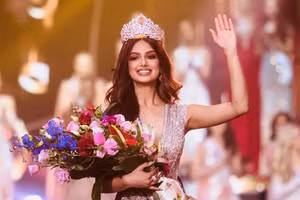 Chùm ảnh: Nhan sắc tuyệt mỹ của tân Hoa hậu hoàn vũ thế giới 2021 