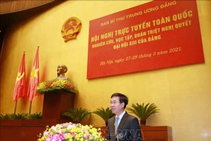 Hội nghị trực tuyến toàn quốc nghiên cứu, học tập, quán triệt, tuyên truyền Nghị quyết Đại hội XIII của Đảng