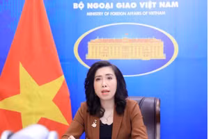 Người Phát ngôn Bộ Ngoại giao Lê Thị Thu Hằng.