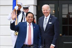 Thủ tướng Phạm Minh Chính dự chiêu đãi của Tổng thống Hoa Kỳ Joseph Robinette Biden