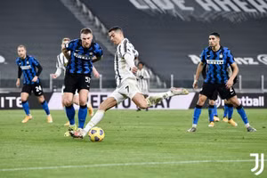 Cristiano Ronaldo là người hùng đưa Juventus vào chung kết Coppa Italia. (Ảnh: Juventus).