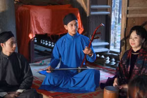 Nghệ sĩ trẻ Lại Thanh Minh với niềm đam mê nghệ thuật chèo truyền thống