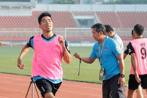 Công tác kiểm tra thể lực đối với các trọng tài.