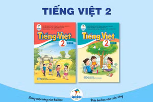 Sách tiếng Việt Cánh Diều lớp 2.