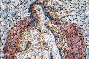 Kinh ngạc những tác phẩm nghệ thuật ghép từ đá 