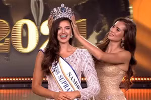 Mỹ nhân Namibia đăng quang Hoa hậu Siêu quốc gia 2021.