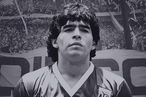 Huyền thoại bóng đá Diego Maradona.