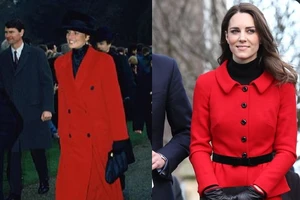 Xu hướng thời trang mang phong cách Công nương Diana của Kate Middleton 