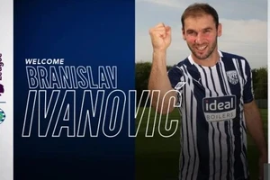 Ivanovic đã trở lại Premier League khoác áo tân binh West Brom. 