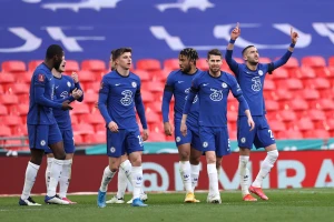 Chelsea đánh bại Man City 1-0 để vào chung kết FA Cup. (Ảnh: Getty).