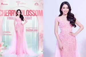 Cận cảnh trang phục dạ hội của Á hậu Phương Anh tại Miss International 2022