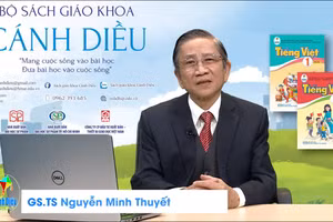 Hai tổng chủ biên nói gì về sách giáo khoa Tiếng việt và Toán lớp 1 bộ sách Cánh Diều?