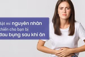 Đau bụng sau khi ăn là tình trạng khá phổ biến xuất phát từ nhiều nguyên nhân khác nhau.