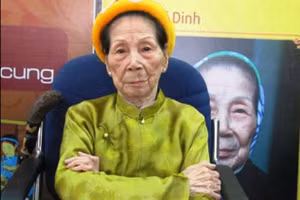 Bà Lê Thị Dinh - cung nữ cuối cùng của triều Nguyễn.