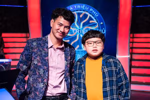 NSƯT Xuân Bắc cùng Bi "béo" tham gia chương trình Ai là triệu phú.