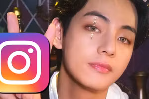 V (BTS) lập kỷ lục trên Instagram