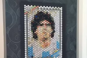 Những tác phẩm có 1 không 2 từ nắp bia 