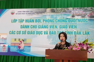 Đắk Lắk: 100% học viên đạt chuẩn kỹ năng phòng, chống đuối nước trong trường học