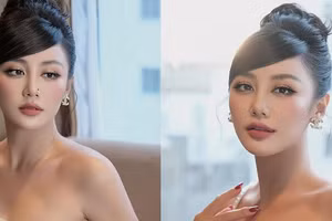 Ngỡ ngàng nhan sắc cực kỳ xinh đẹp của Văn Mai Hương sau giảm cân