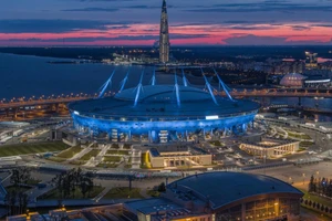 Sân vận động Gazprom Arena, St.Petersburg – nơi tổ chức Euro 2020