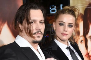 Cặp đôi Johnny Depp và Amber Heard.