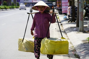 Người lao động phố biển Hạ Long vật lộn với cái nắng "cháy da, cháy thịt"