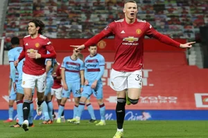 McTominay tỏa sáng trong hiệp phụ. (Ảnh: Getty).